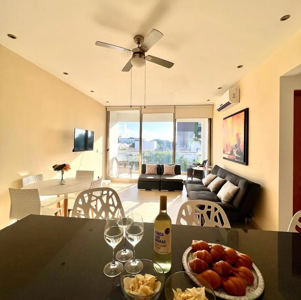 شقة Mayasol Con Rooftop E Piscina Privata بلايا ديل كارمن المكسيك